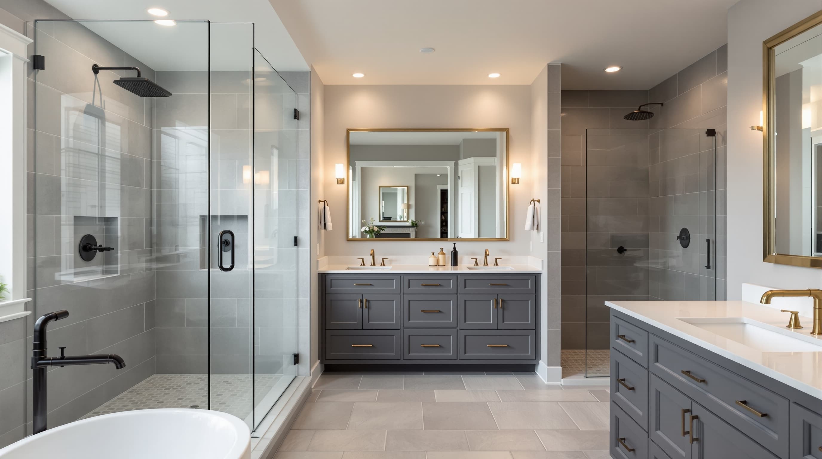 Finished Massachusetts bathroom