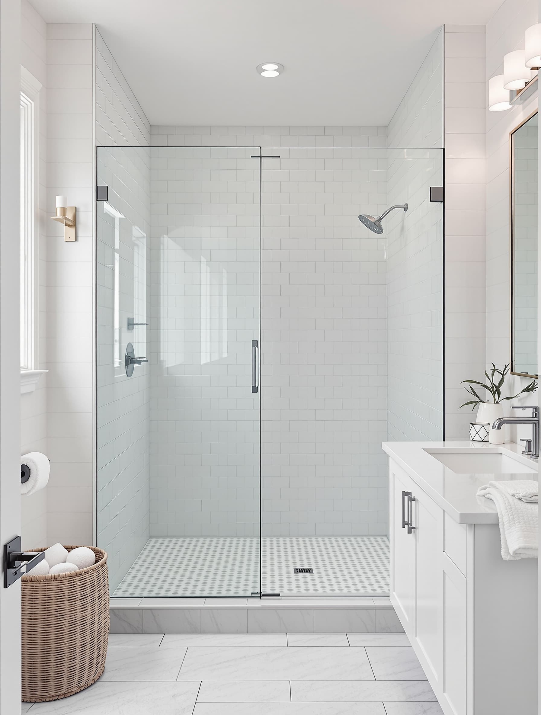 Quincy bathroom after renovation