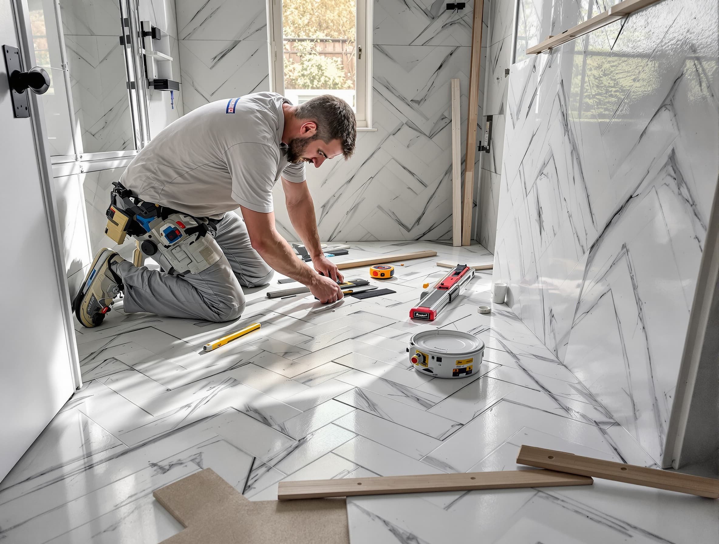 Full Tile Installation in Framingham, Massachusetts County